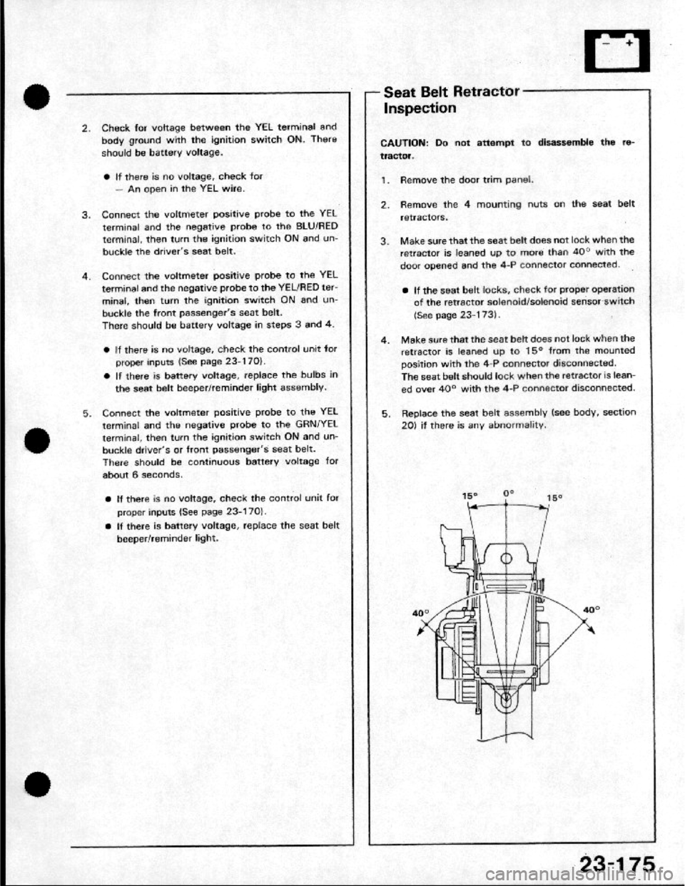 HONDA CRX 1984  Service Repair Manual 
