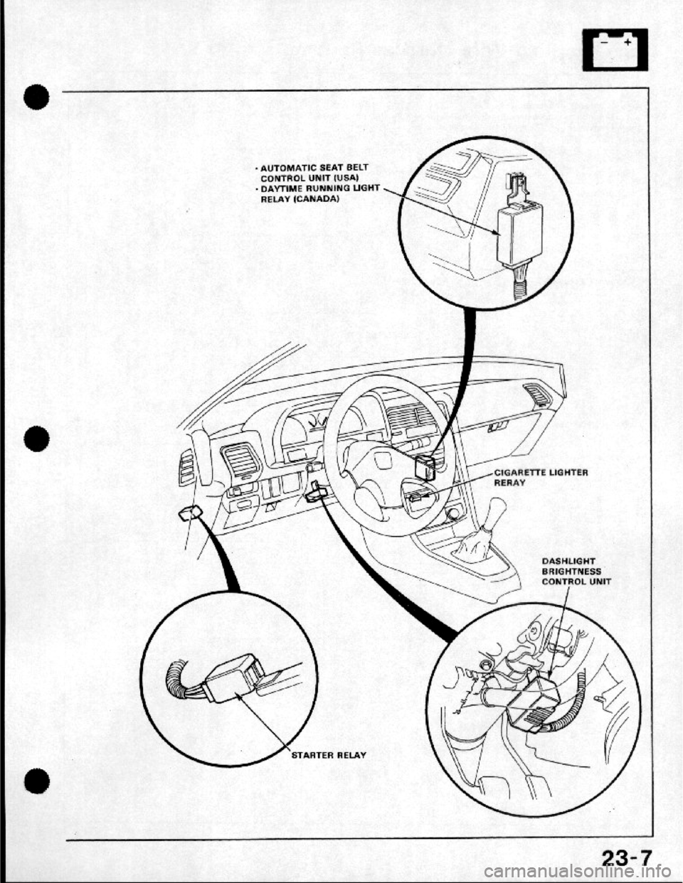 HONDA CRX 1984  Service Repair Manual 