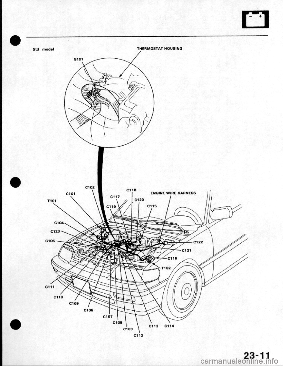 HONDA CRX 1984  Service Repair Manual 