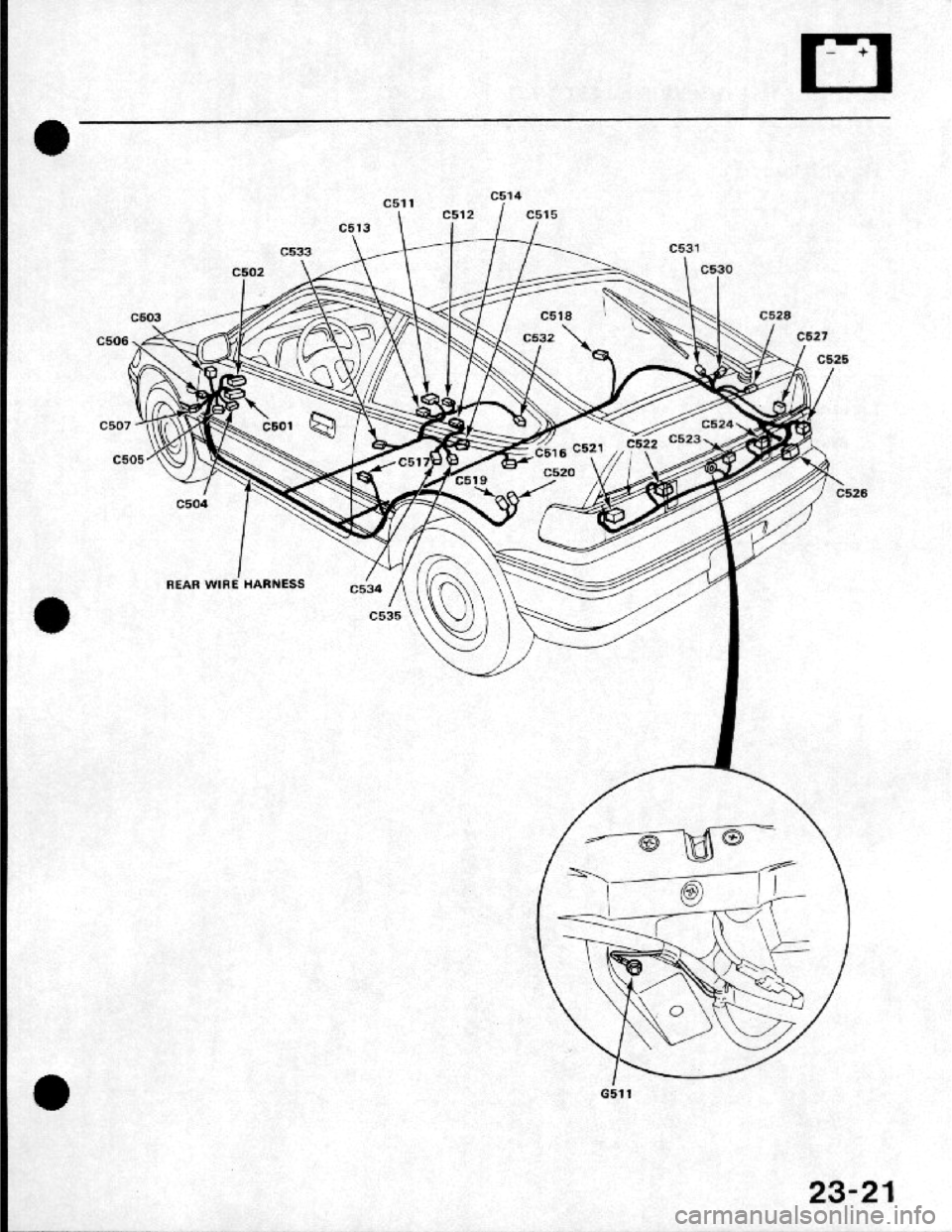 HONDA CRX 1984  Service Repair Manual 
