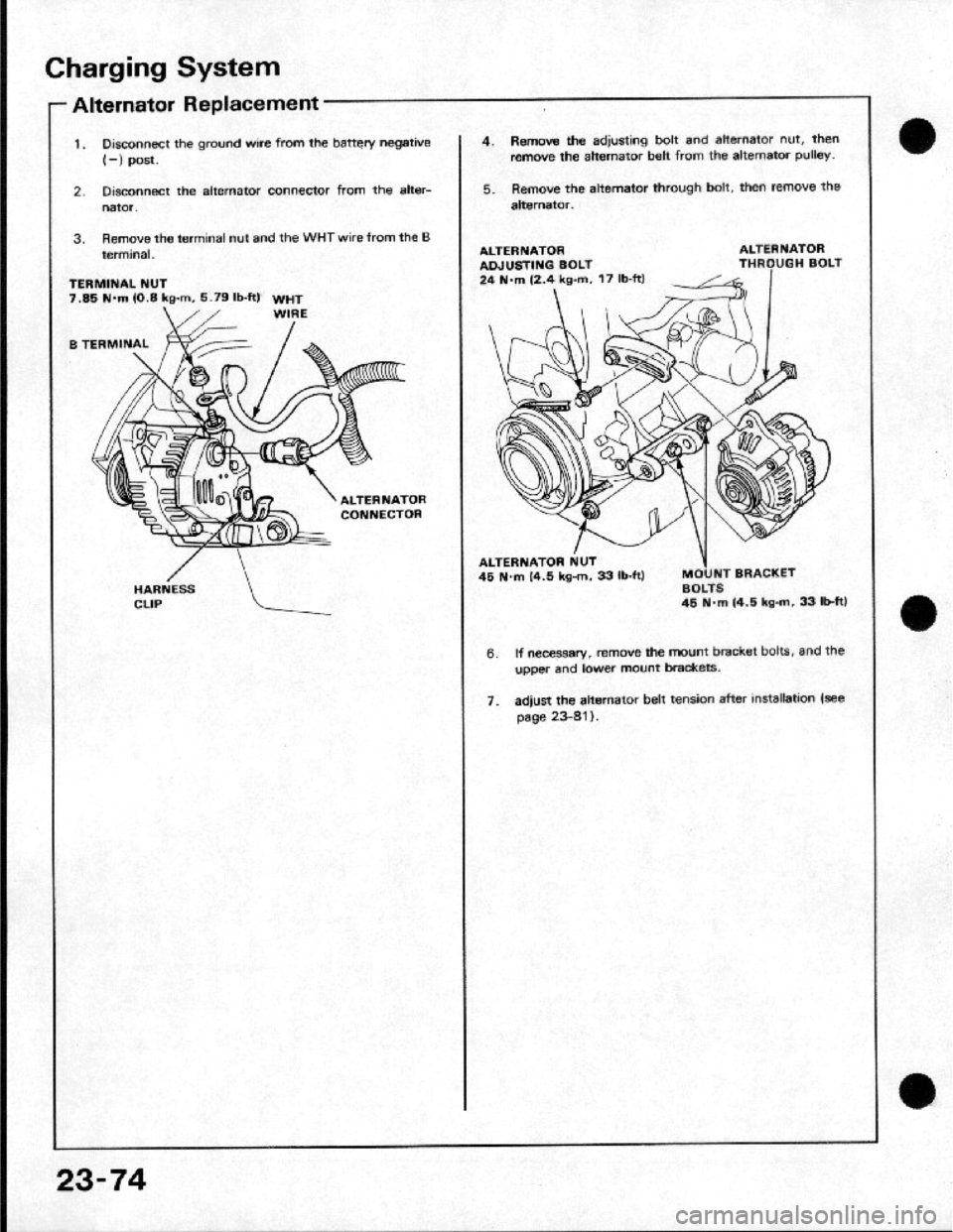 HONDA CRX 1984  Service Repair Manual 