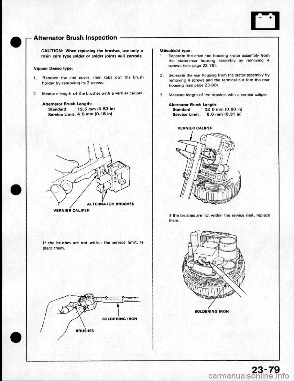 HONDA CRX 1984  Service Repair Manual 