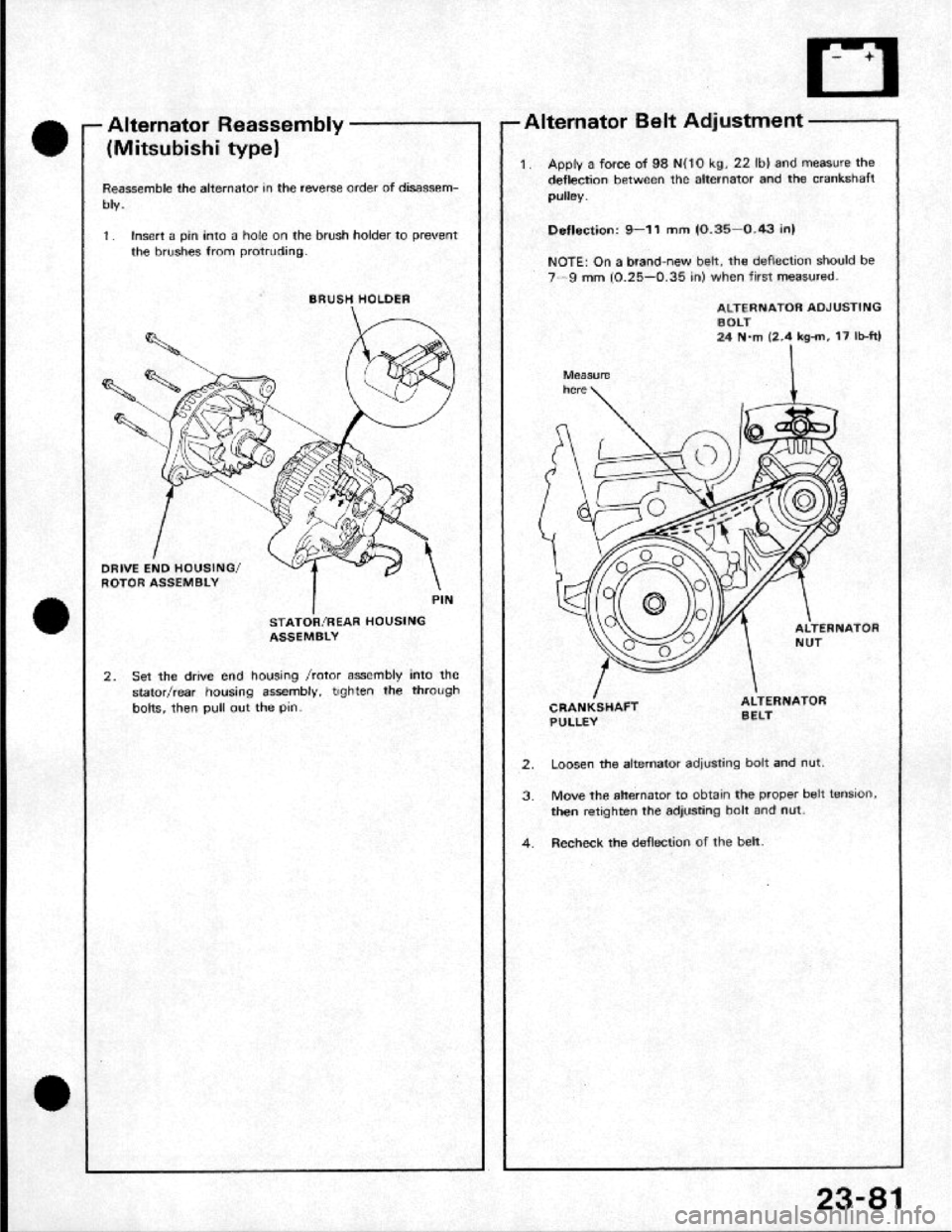 HONDA CRX 1984  Service Repair Manual 