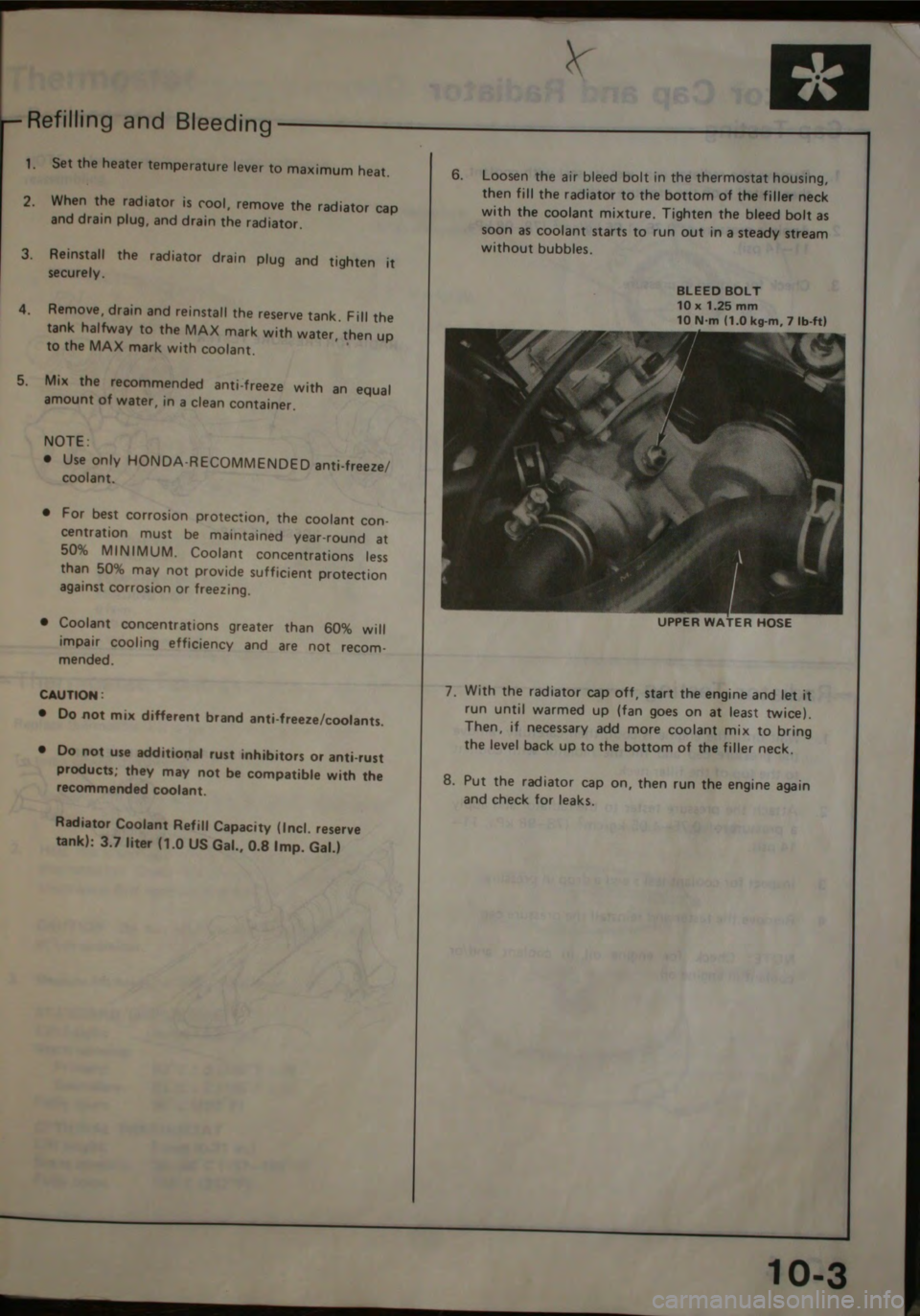 HONDA JAZZ 1983  Shop Manual 