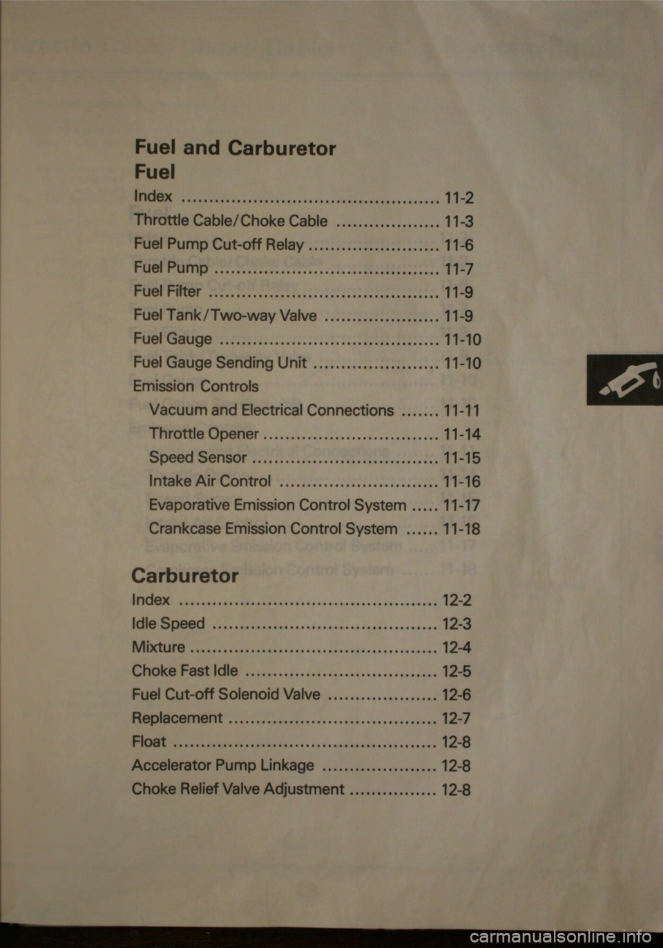 HONDA JAZZ 1983  Shop Manual 