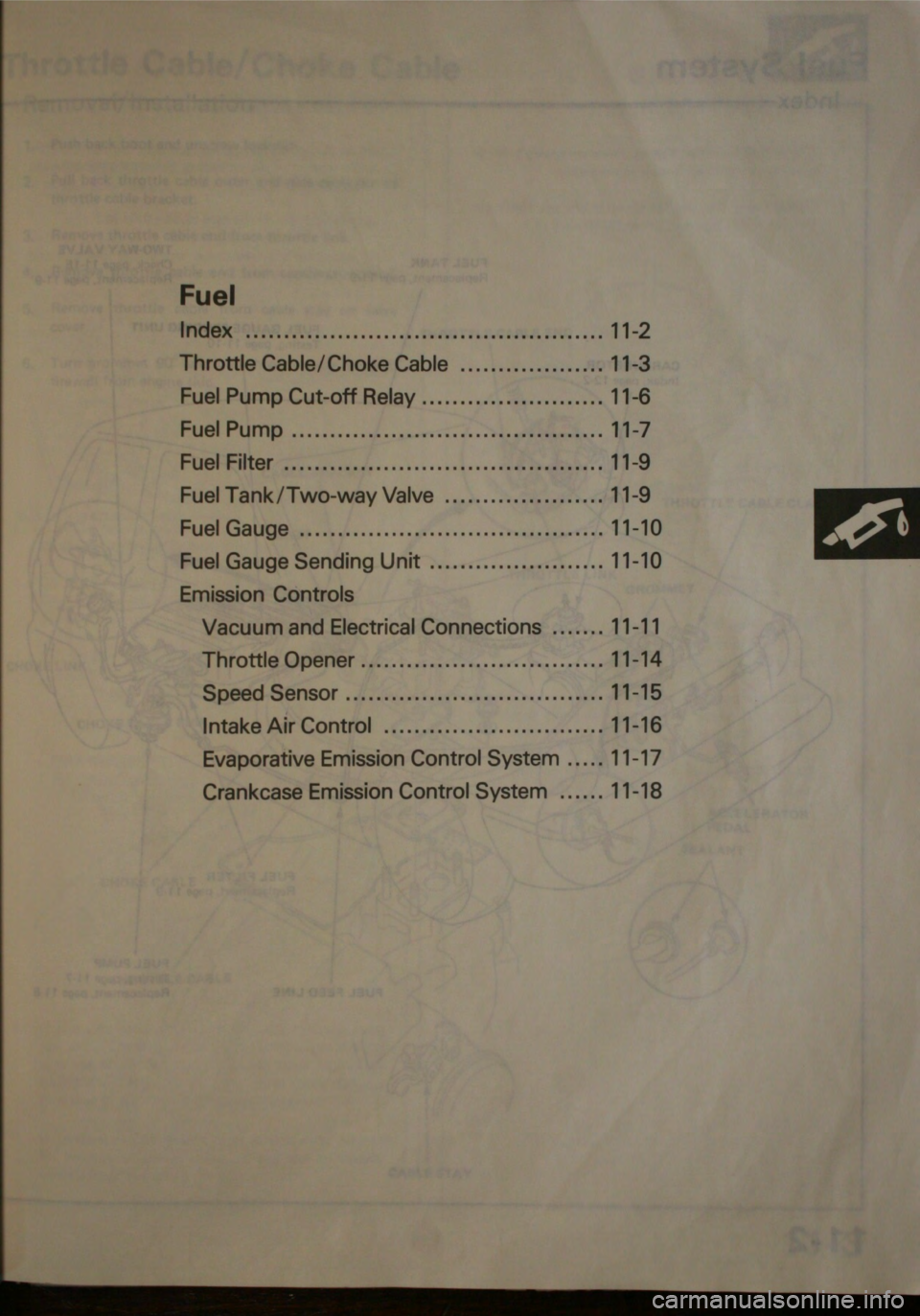 HONDA JAZZ 1983  Shop Manual 
