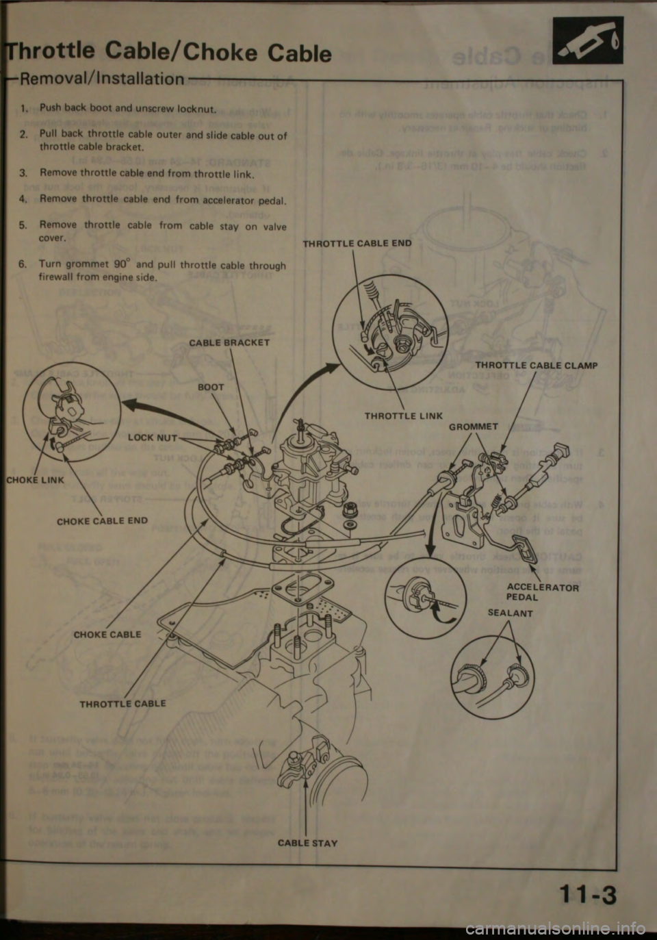 HONDA JAZZ 1983  Shop Manual 