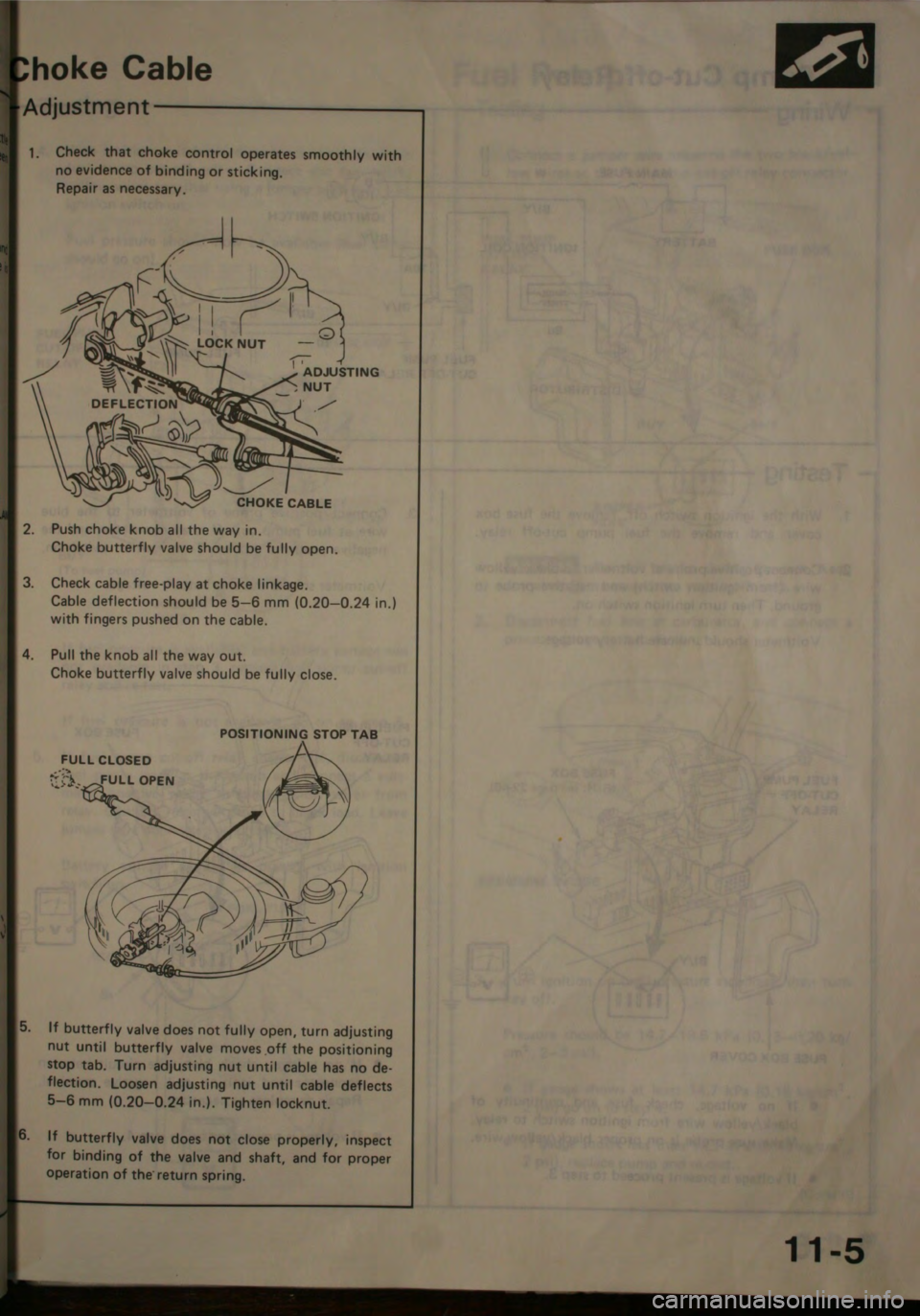 HONDA JAZZ 1983  Shop Manual 