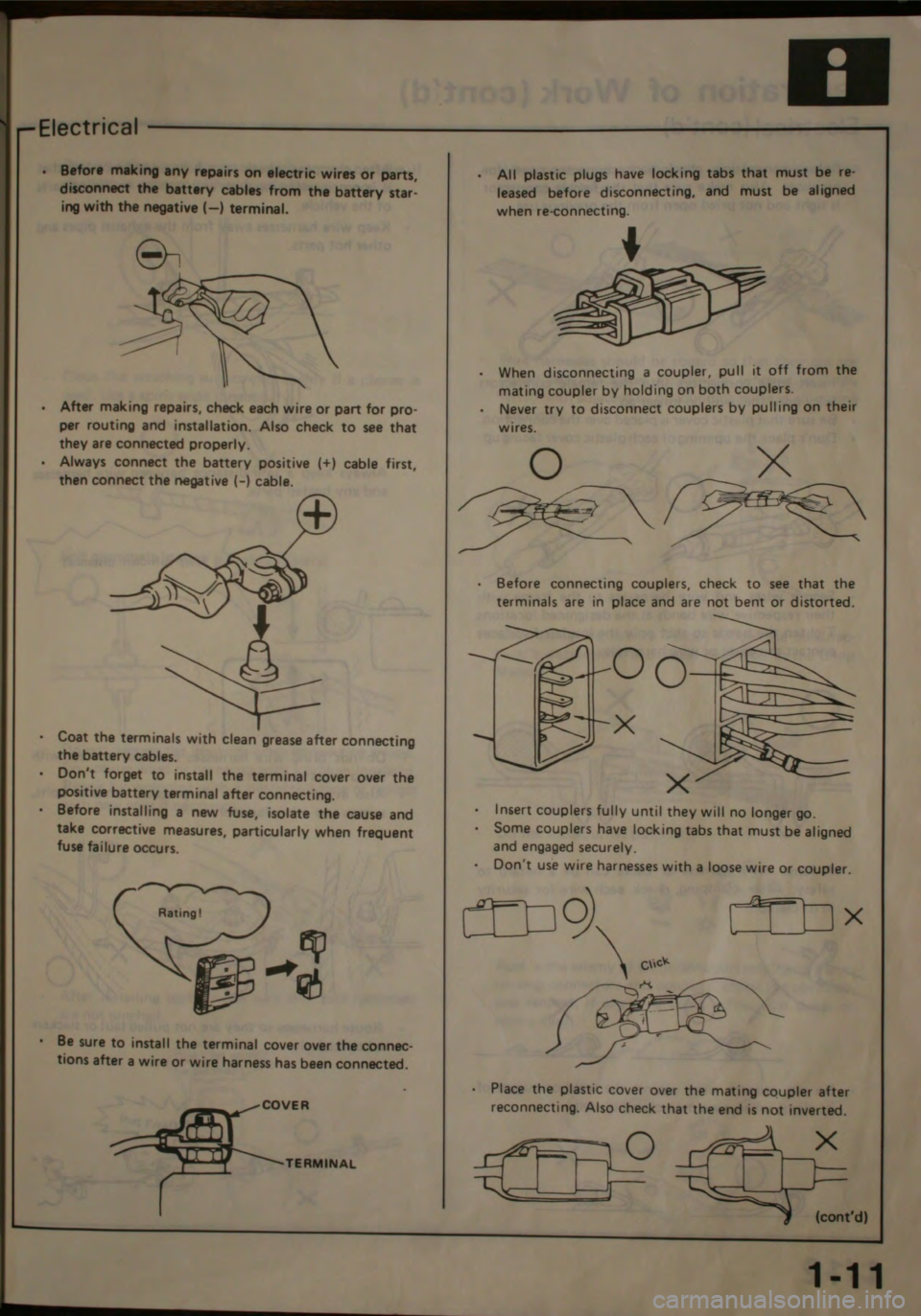 HONDA JAZZ 1983  Shop Manual 