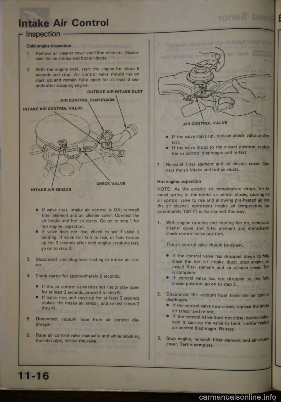 HONDA JAZZ 1983  Shop Manual 