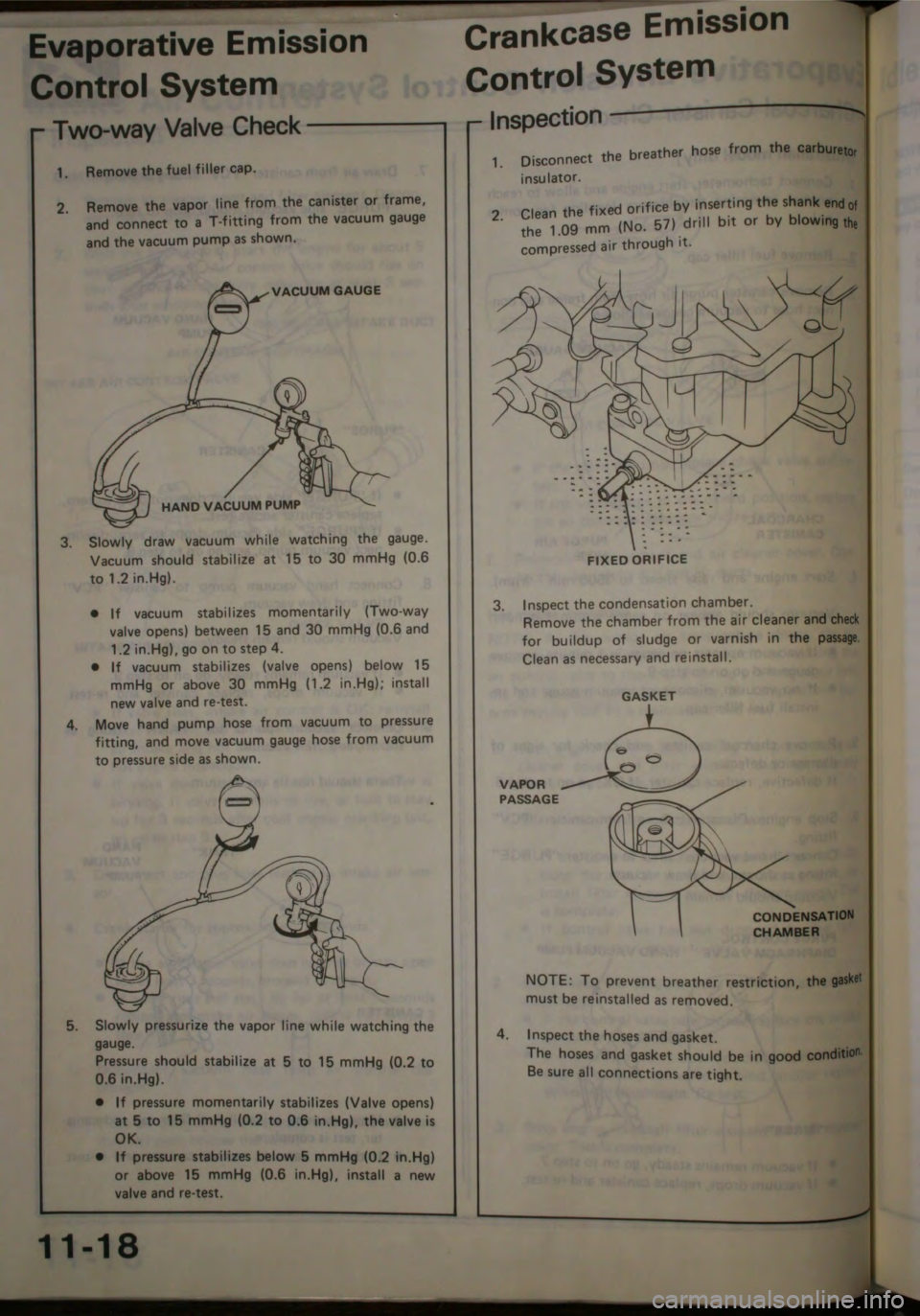 HONDA JAZZ 1983  Shop Manual 