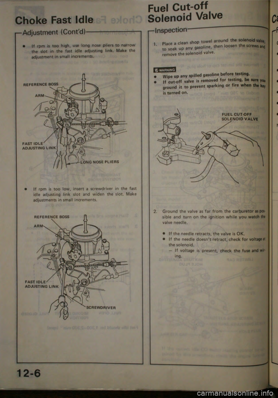 HONDA JAZZ 1983  Shop Manual 