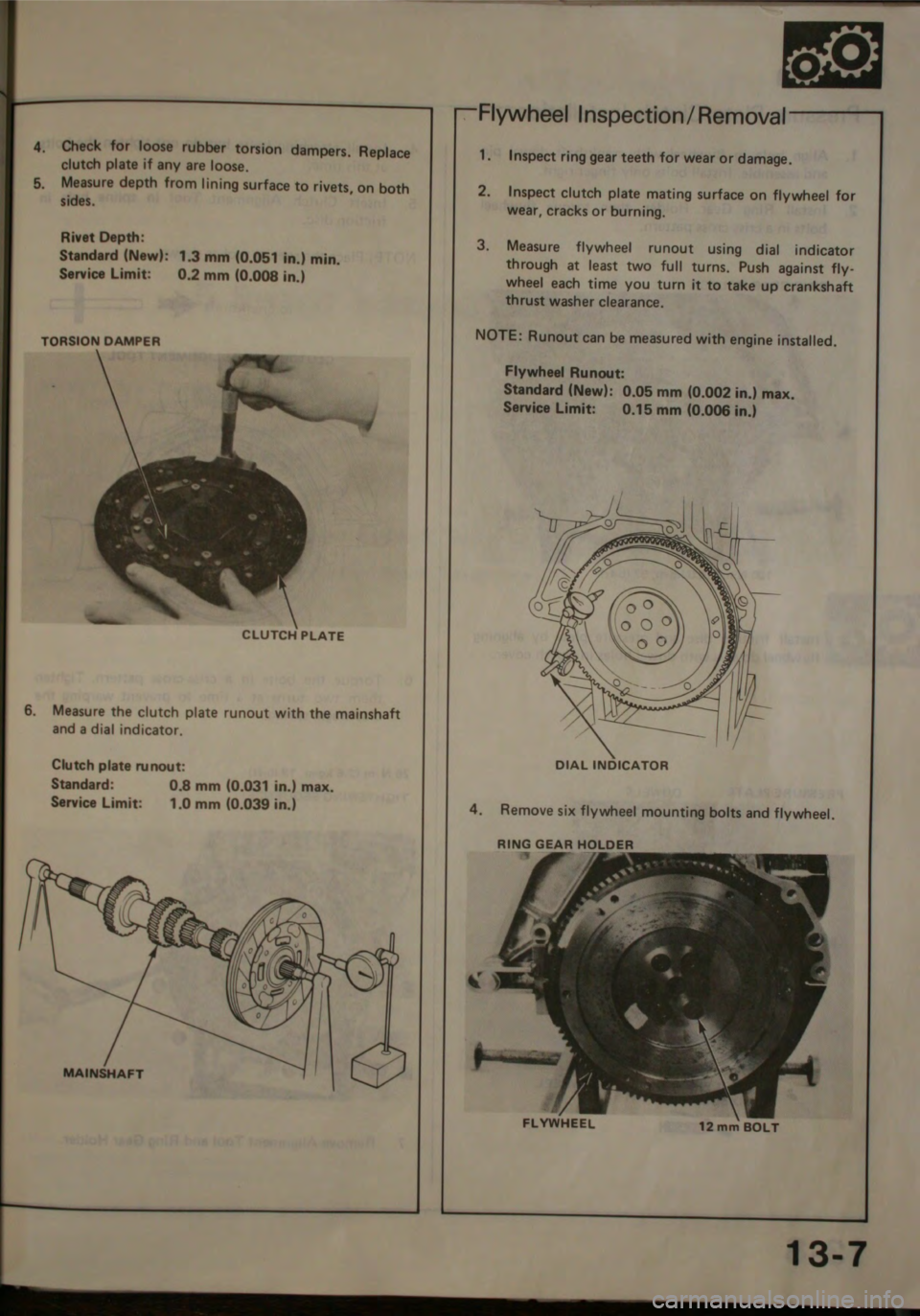 HONDA JAZZ 1983  Shop Manual 