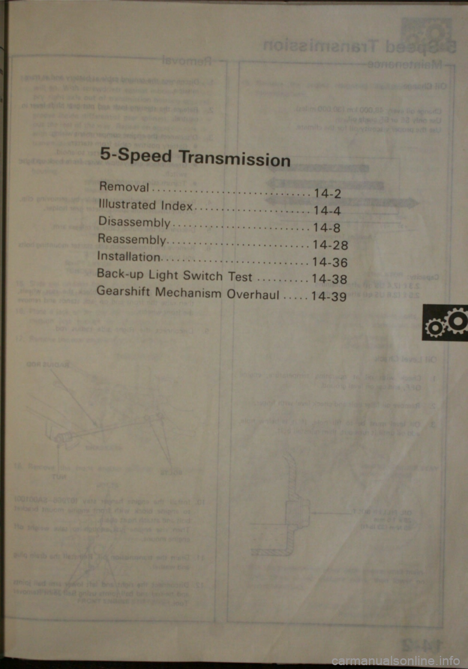 HONDA JAZZ 1983  Shop Manual 