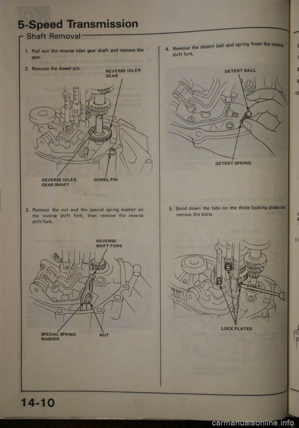 HONDA JAZZ 1983  Shop Manual 
