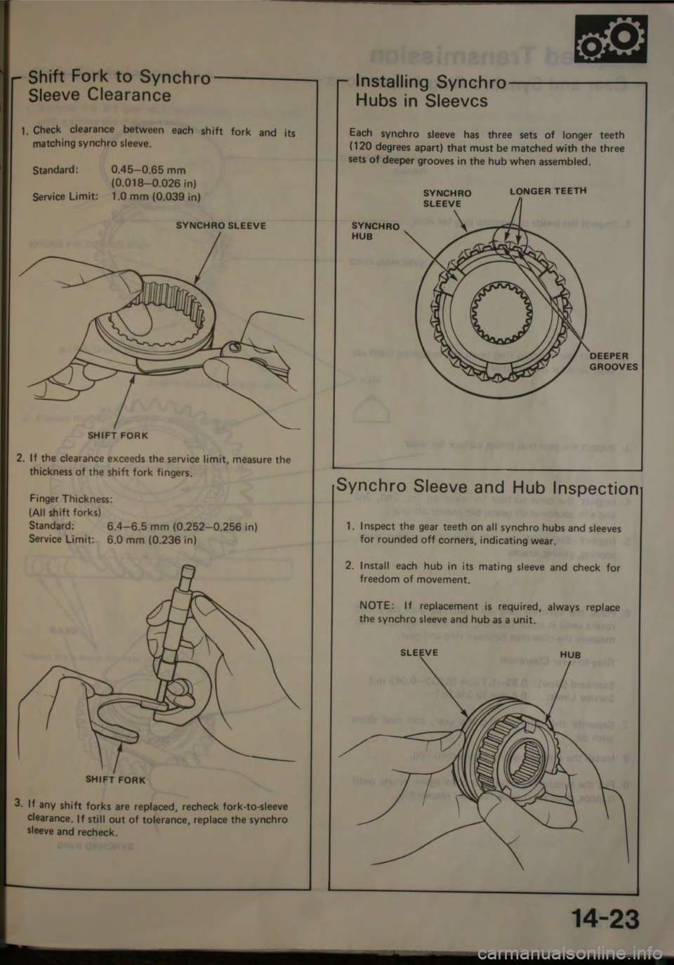 HONDA JAZZ 1983  Shop Manual 