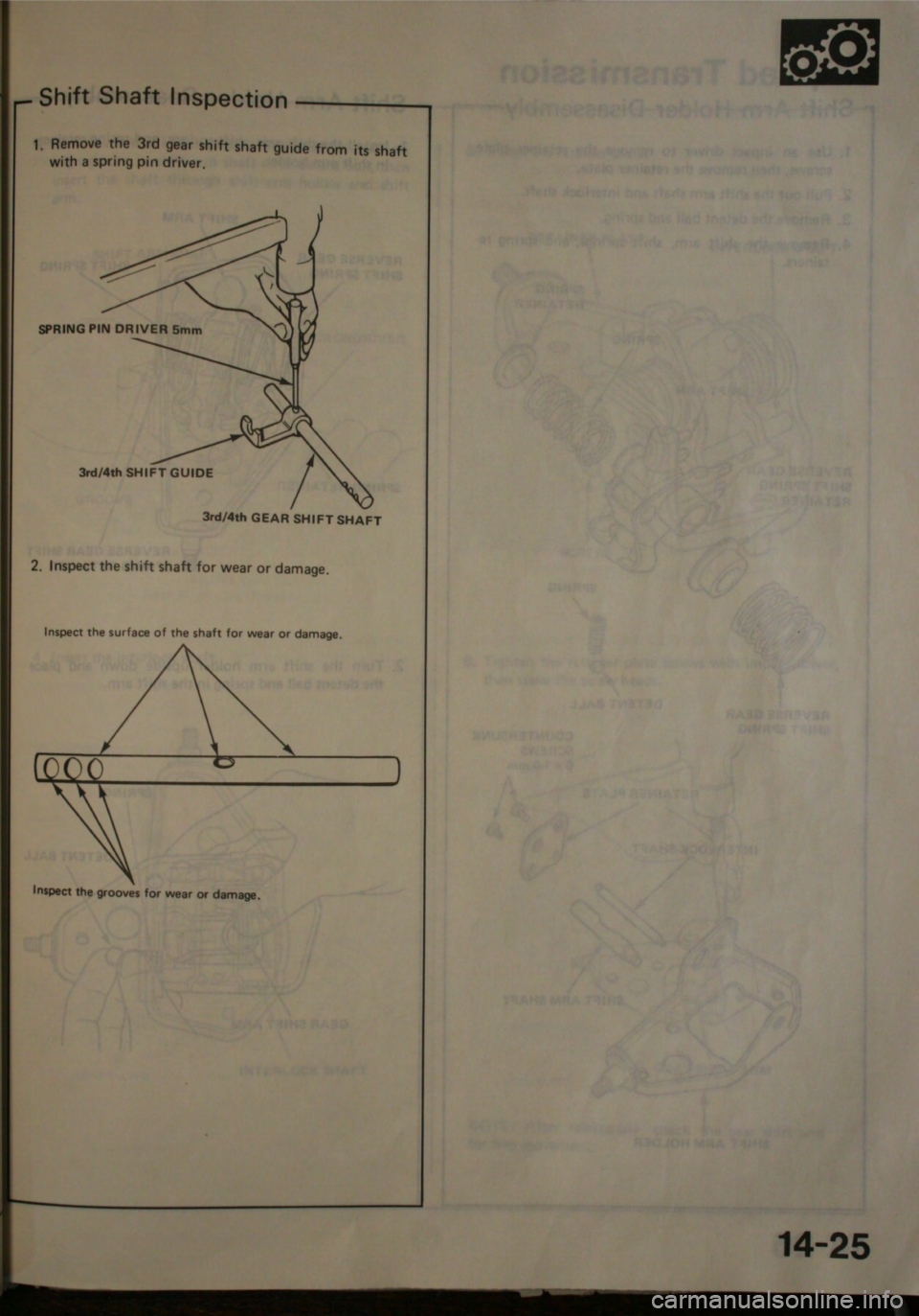 HONDA JAZZ 1983  Shop Manual 