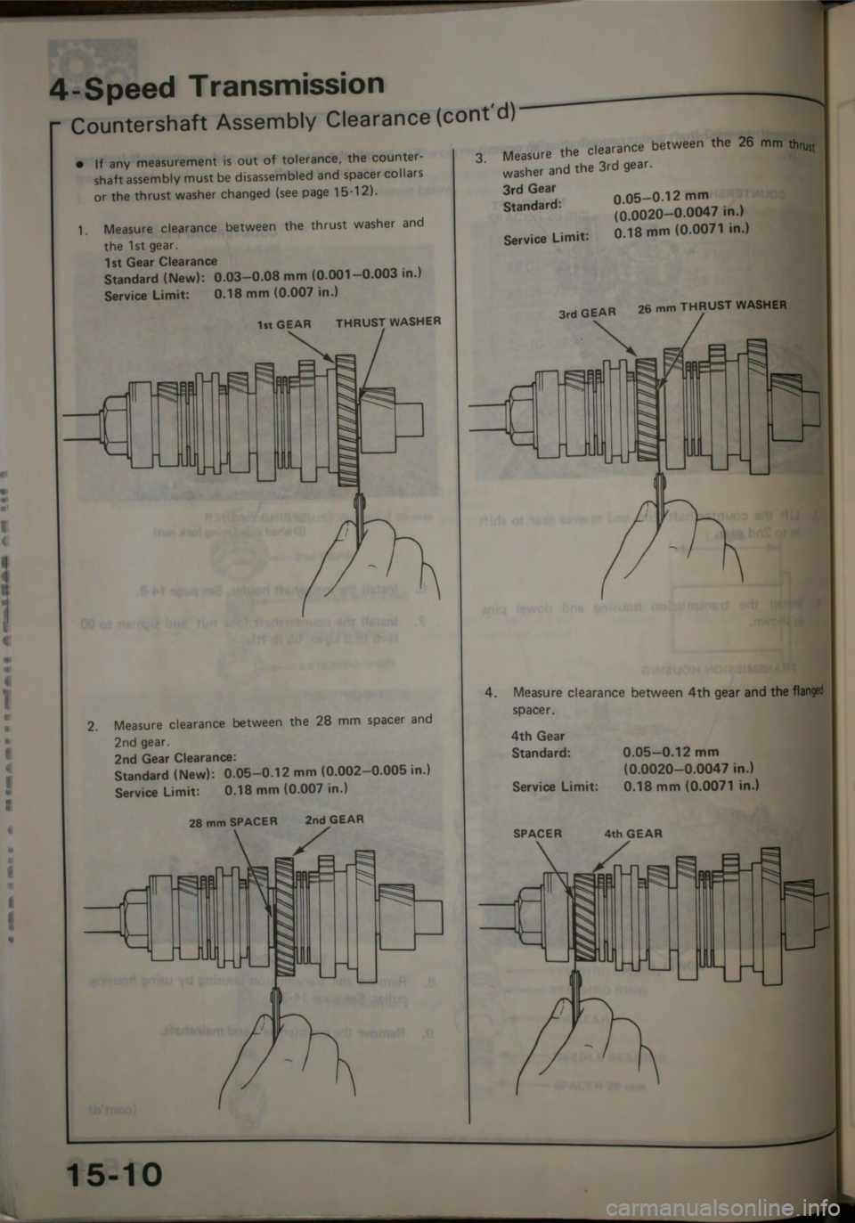 HONDA JAZZ 1983  Shop Manual 