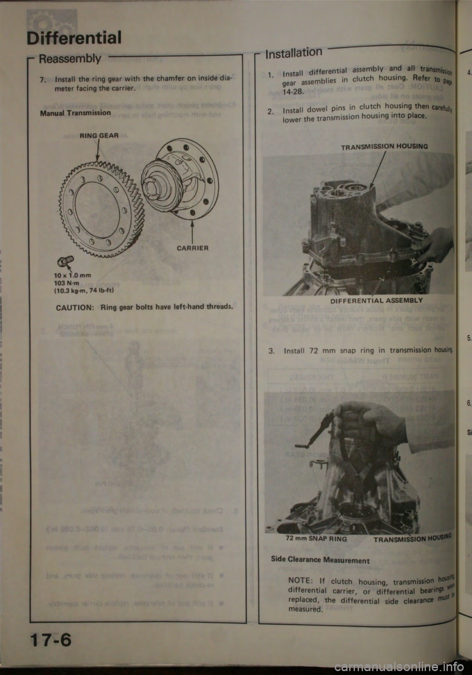 HONDA JAZZ 1983  Shop Manual 
