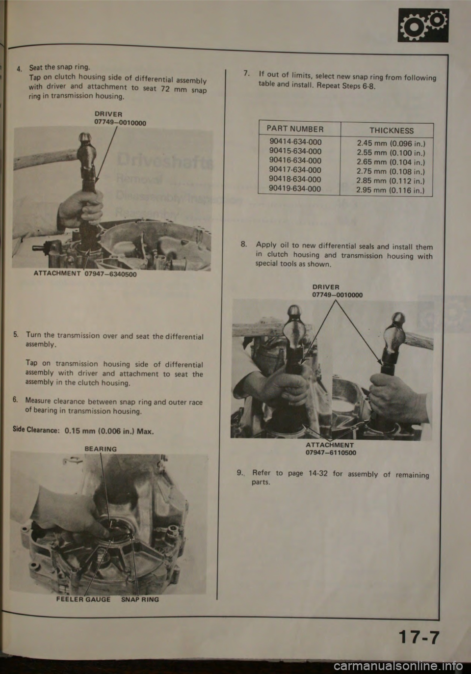 HONDA JAZZ 1983  Shop Manual 