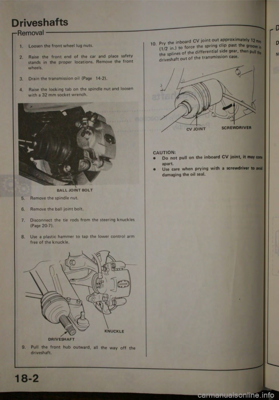 HONDA JAZZ 1983  Shop Manual 