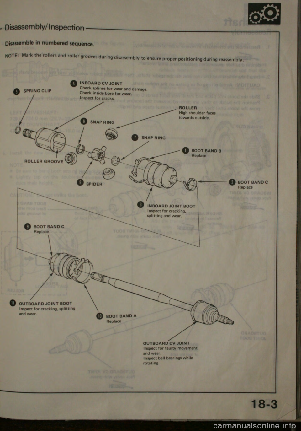 HONDA JAZZ 1983  Shop Manual 