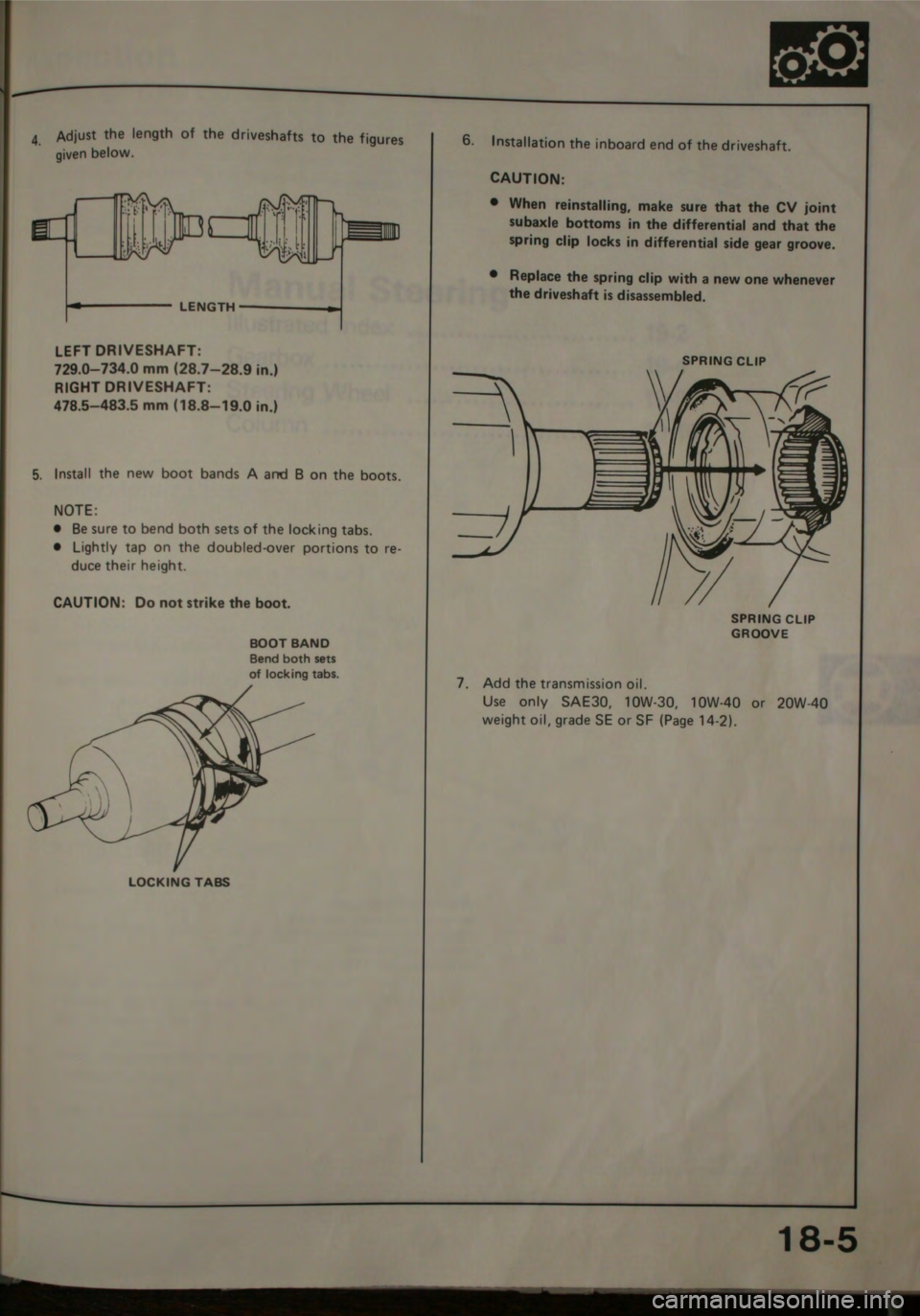 HONDA JAZZ 1983  Shop Manual 