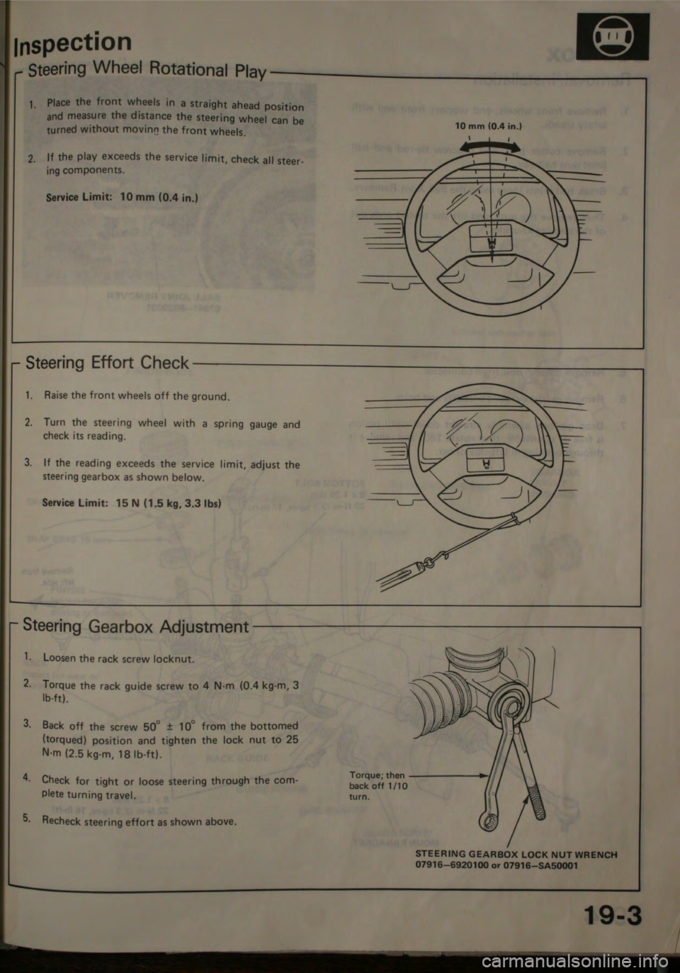 HONDA JAZZ 1983  Shop Manual 