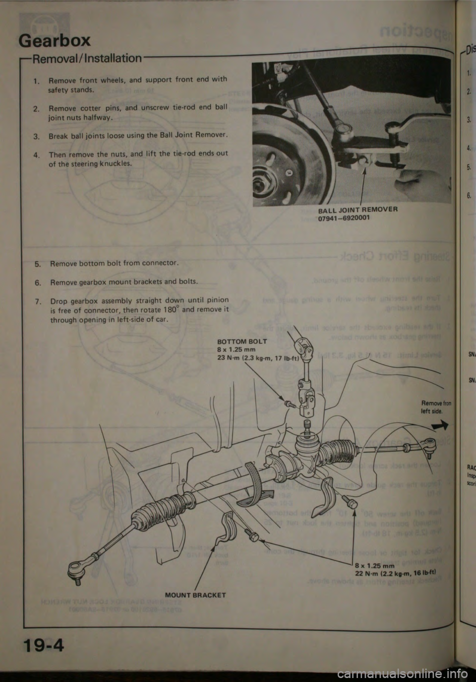 HONDA JAZZ 1983  Shop Manual 