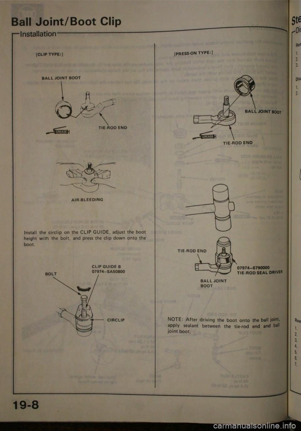 HONDA JAZZ 1983  Shop Manual 