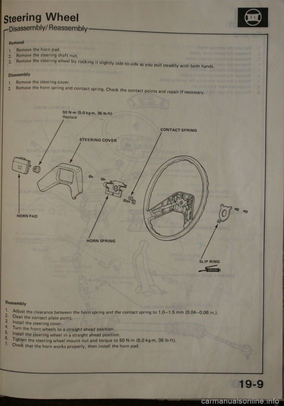 HONDA JAZZ 1983  Shop Manual 