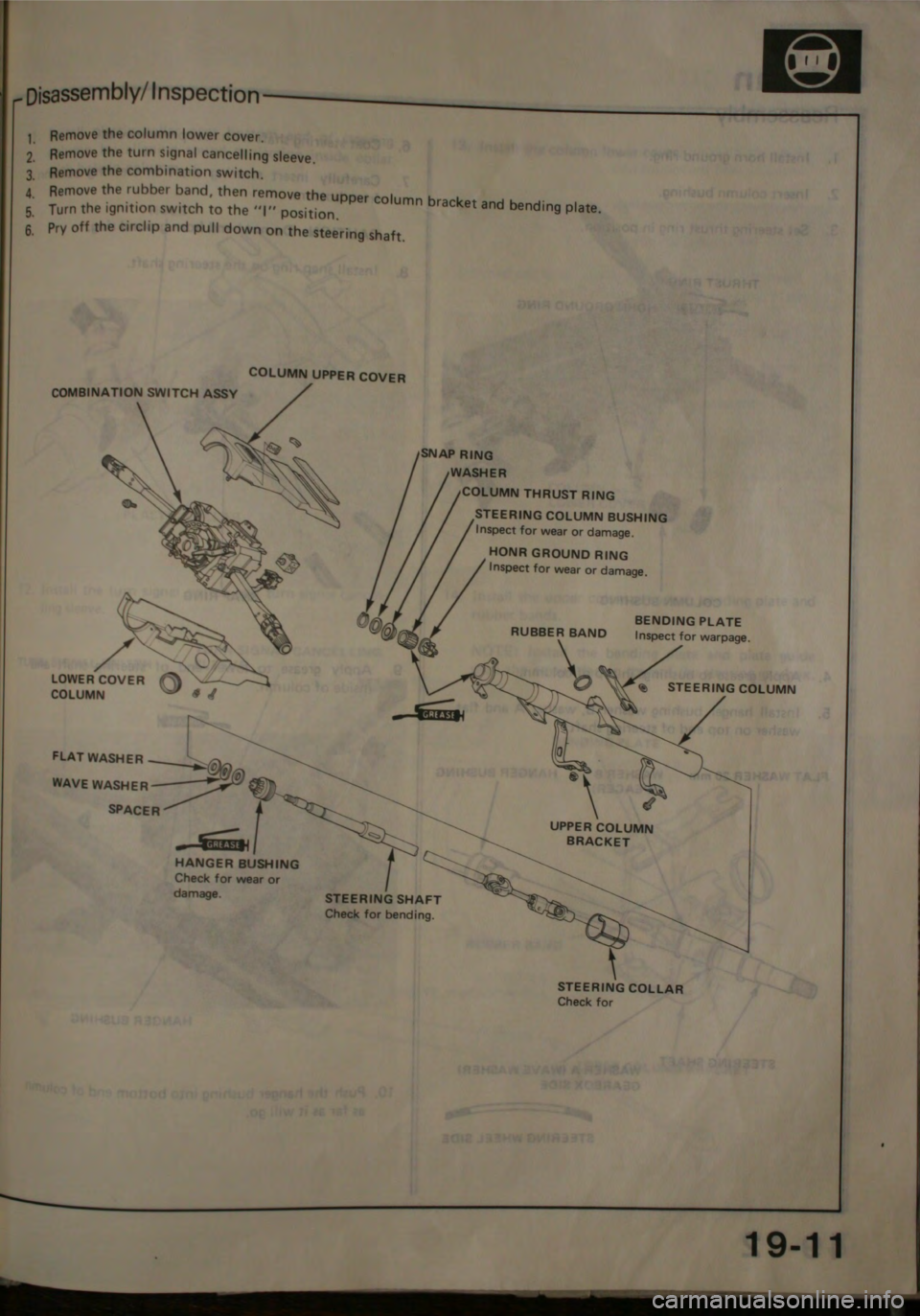 HONDA JAZZ 1983  Shop Manual 