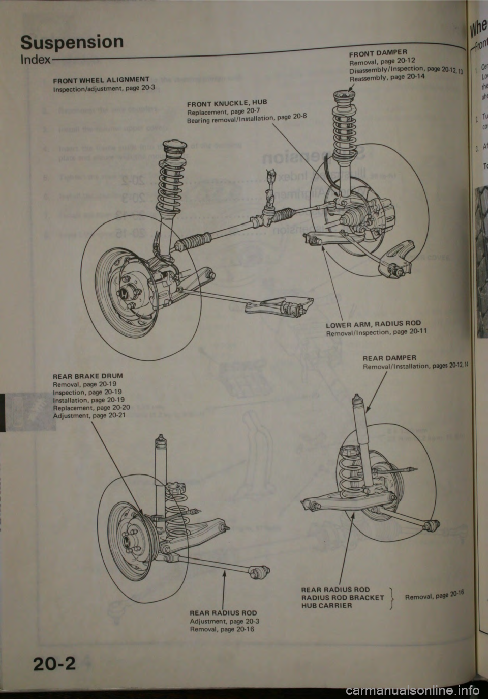 HONDA JAZZ 1983  Shop Manual 