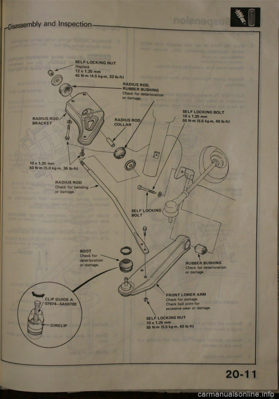 HONDA JAZZ 1983  Shop Manual 