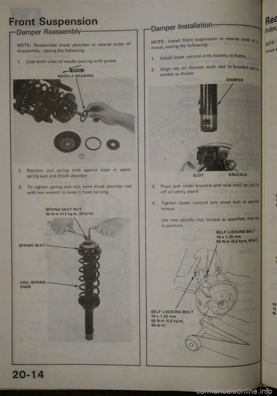 HONDA JAZZ 1983  Shop Manual 