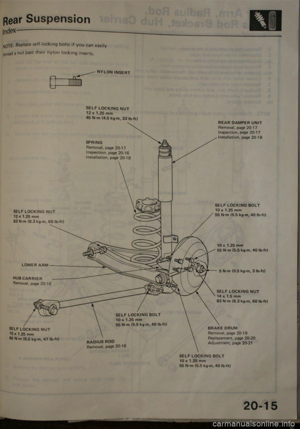 HONDA JAZZ 1983  Shop Manual 