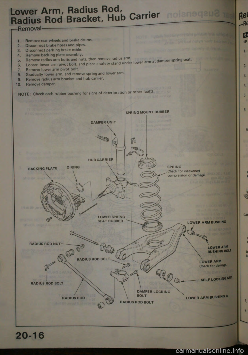 HONDA JAZZ 1983  Shop Manual 