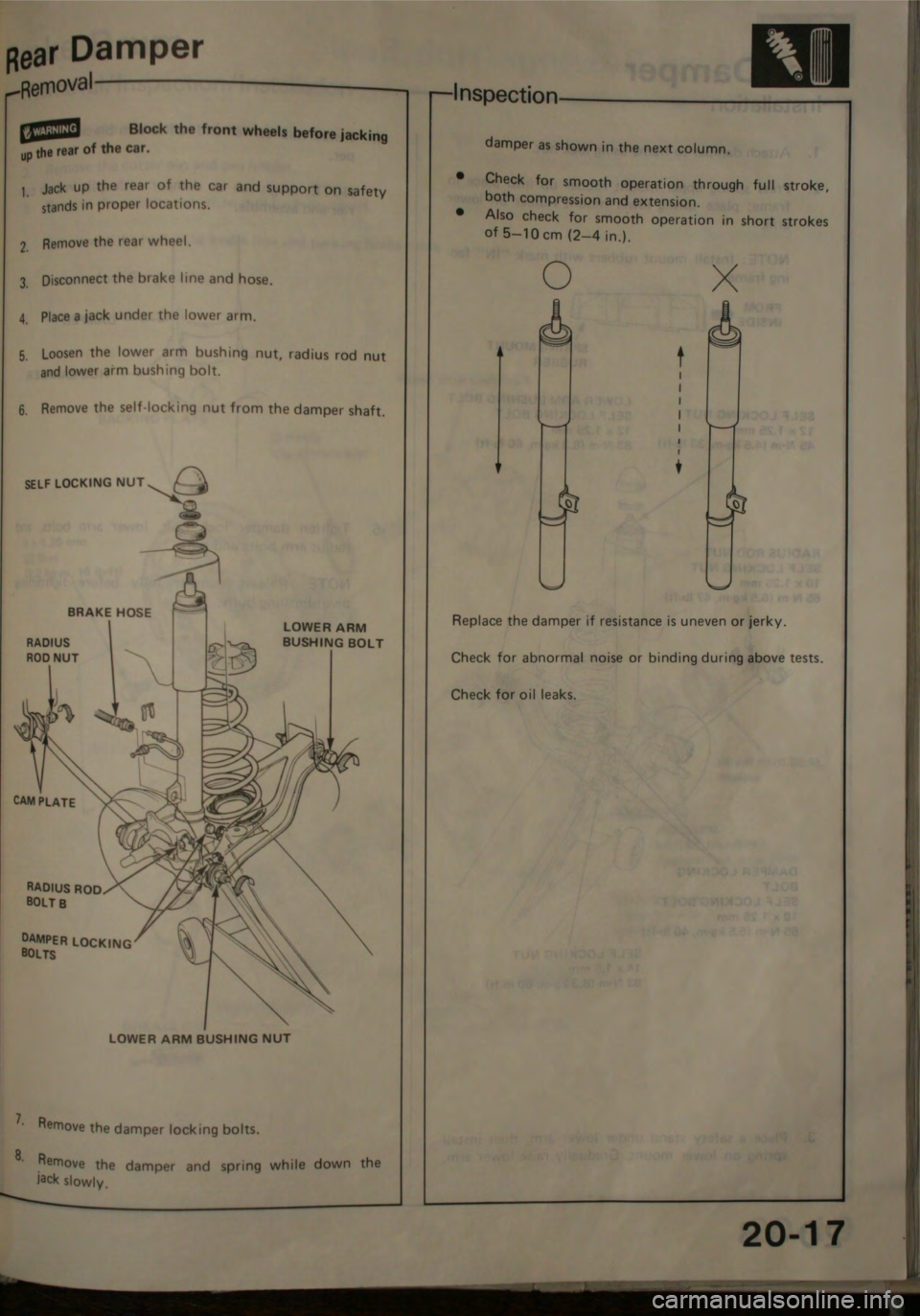 HONDA JAZZ 1983  Shop Manual 