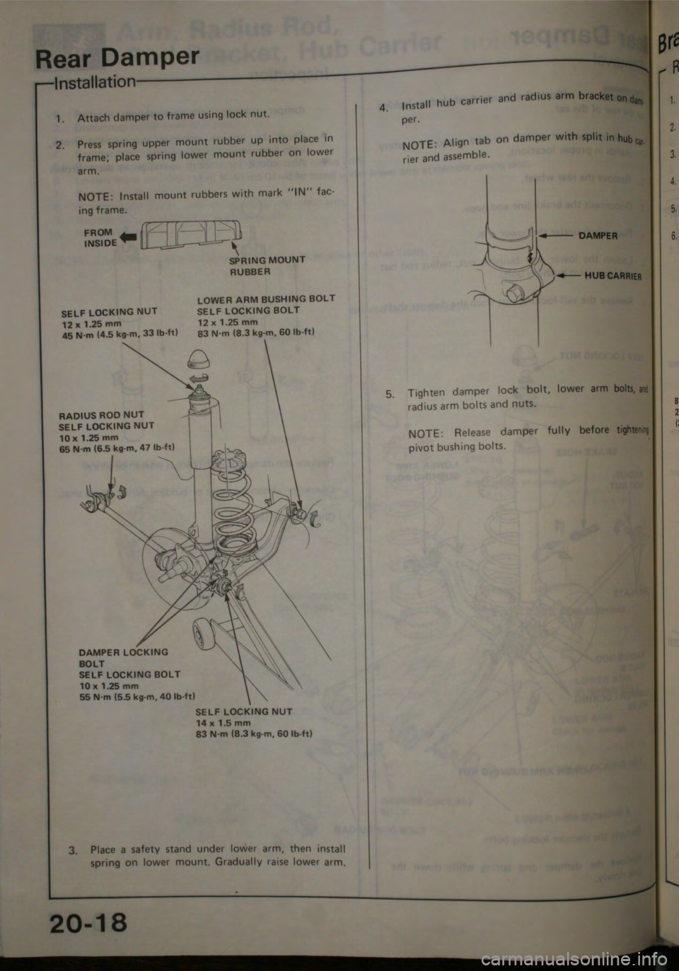 HONDA JAZZ 1983  Shop Manual 
