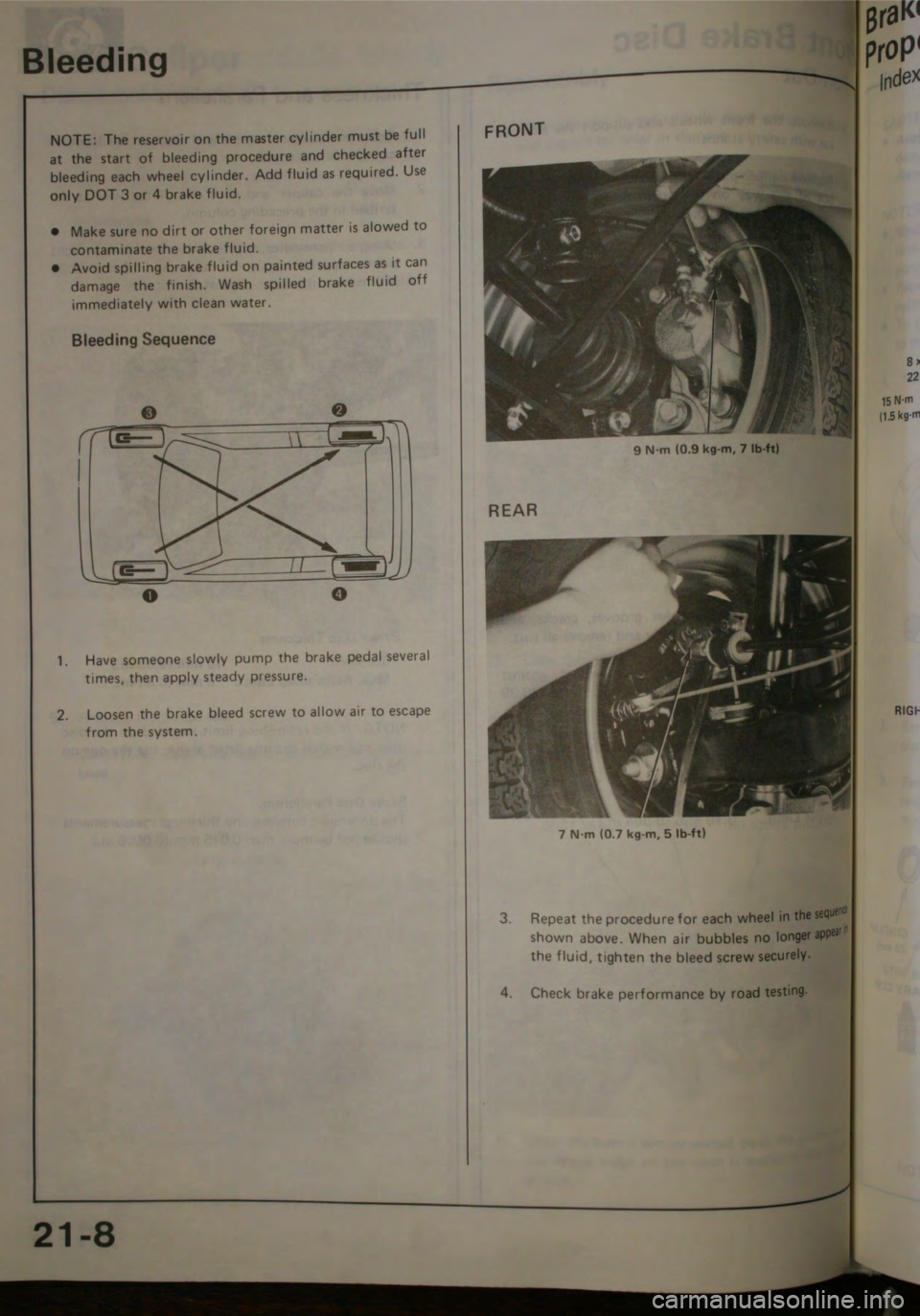 HONDA JAZZ 1983  Shop Manual 