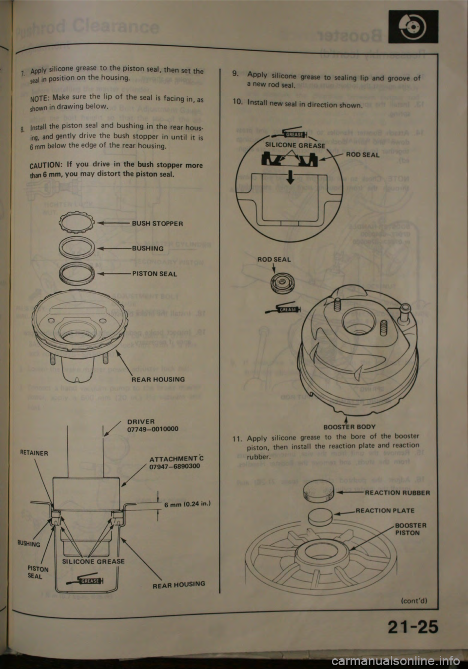 HONDA JAZZ 1983  Shop Manual 