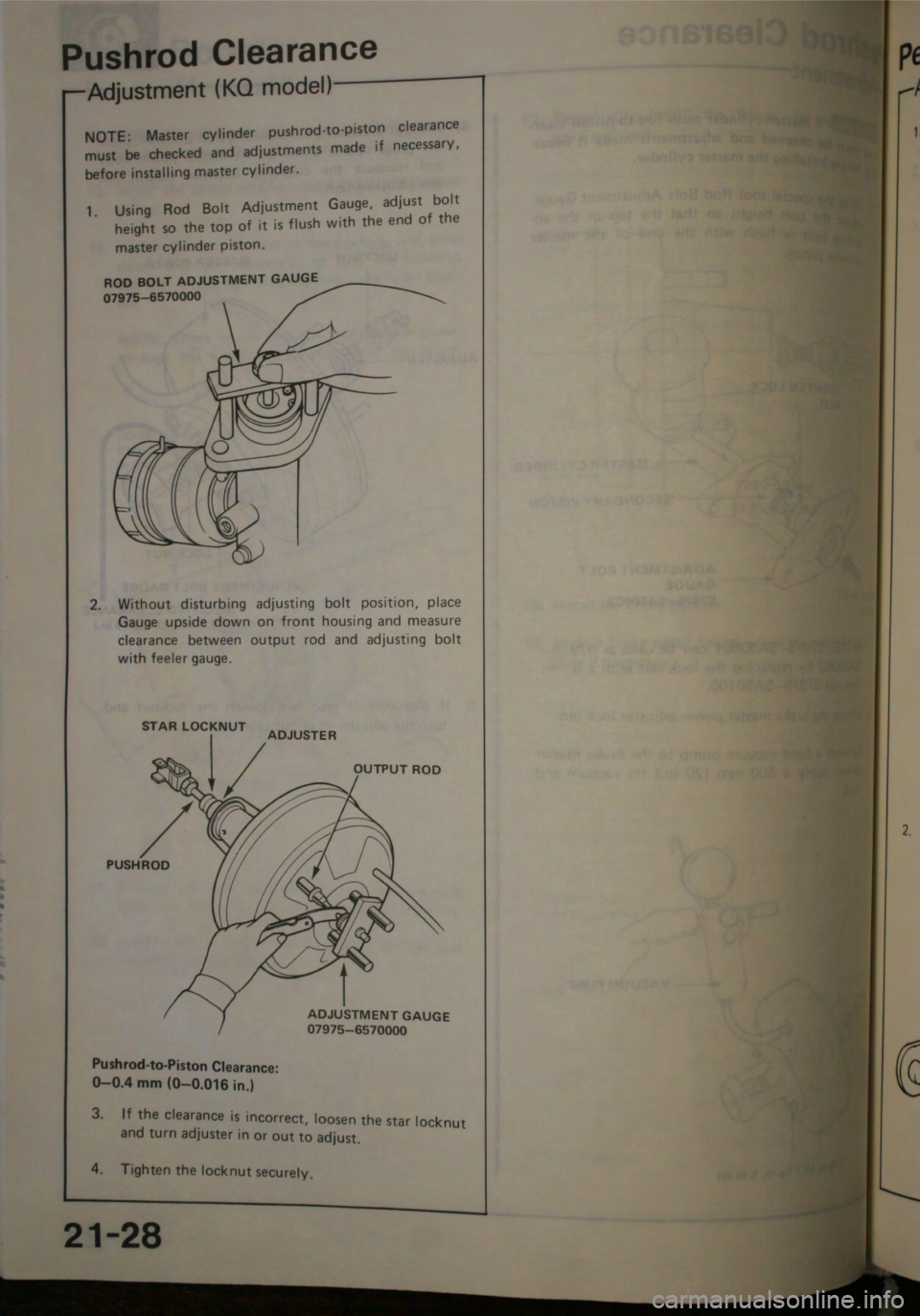 HONDA JAZZ 1983  Shop Manual 