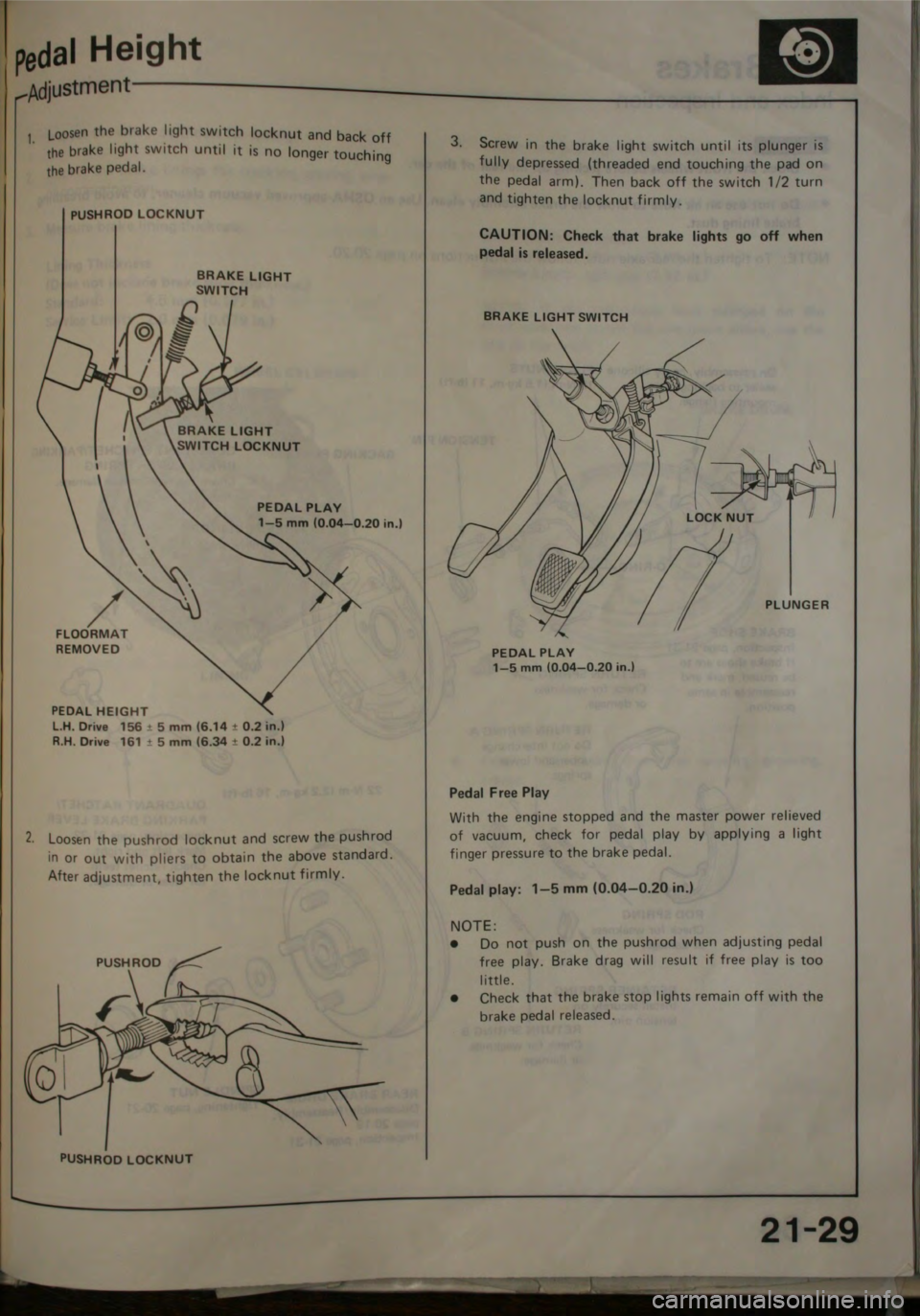 HONDA JAZZ 1983  Shop Manual 