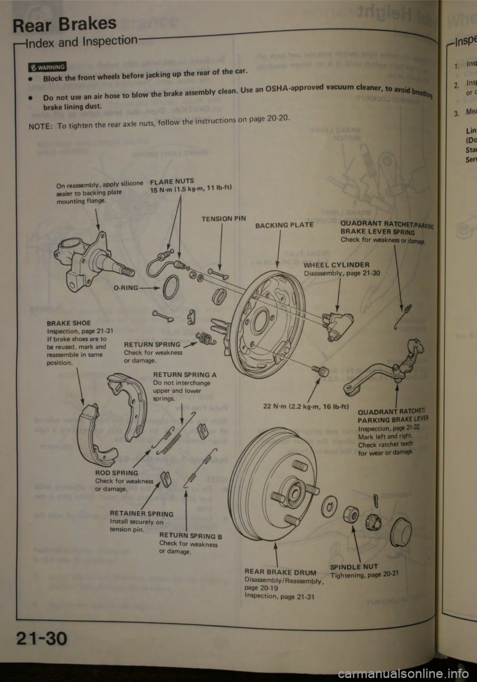 HONDA JAZZ 1983  Shop Manual 