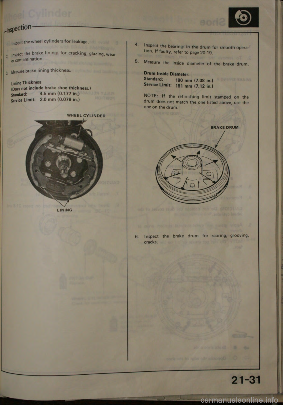 HONDA JAZZ 1983  Shop Manual 