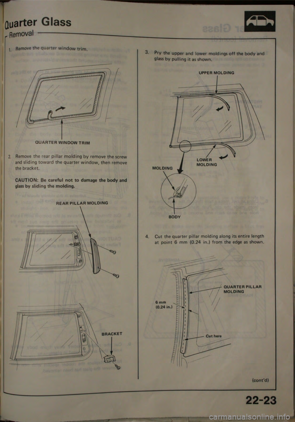 HONDA JAZZ 1983  Shop Manual 