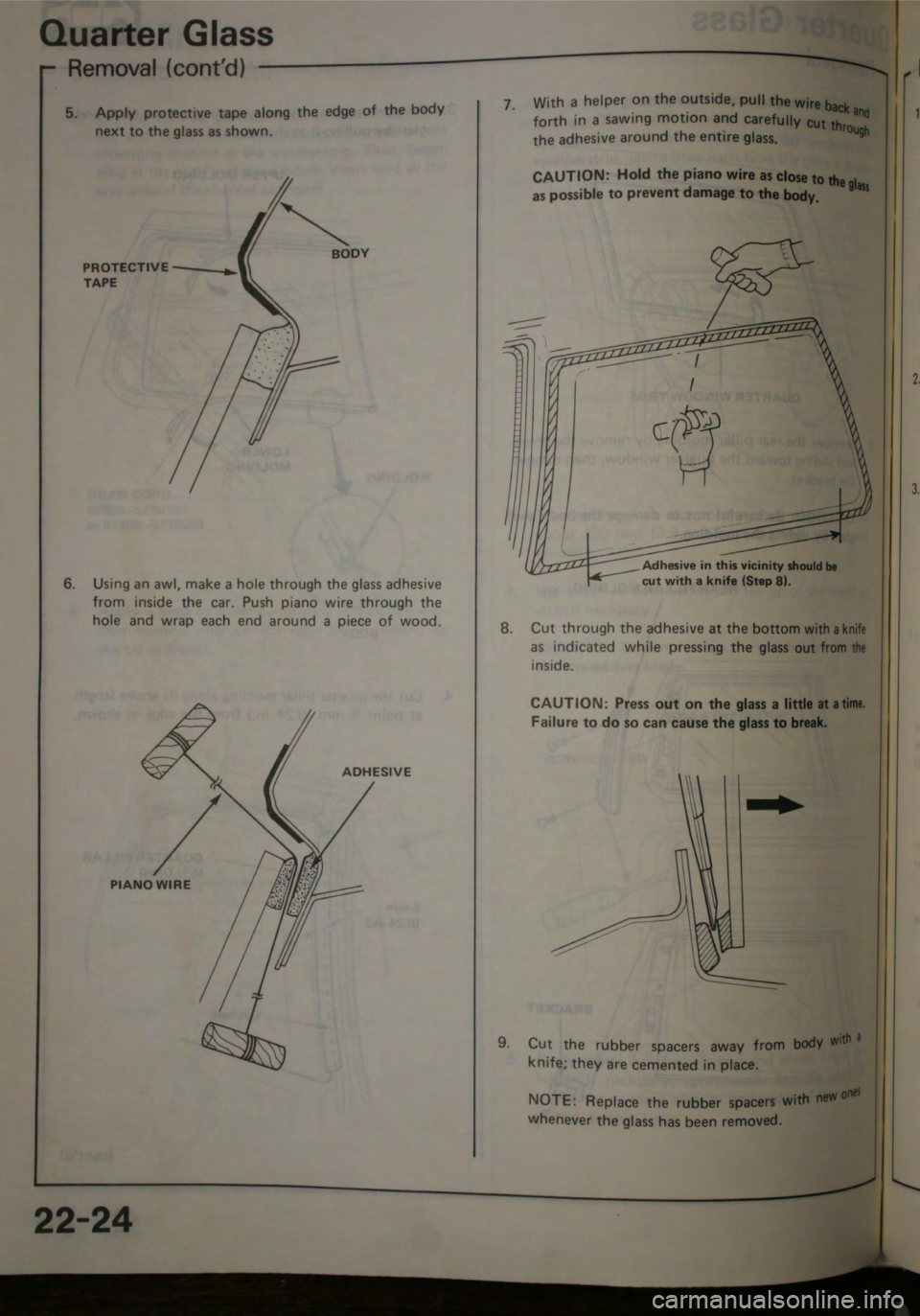 HONDA JAZZ 1983  Shop Manual 