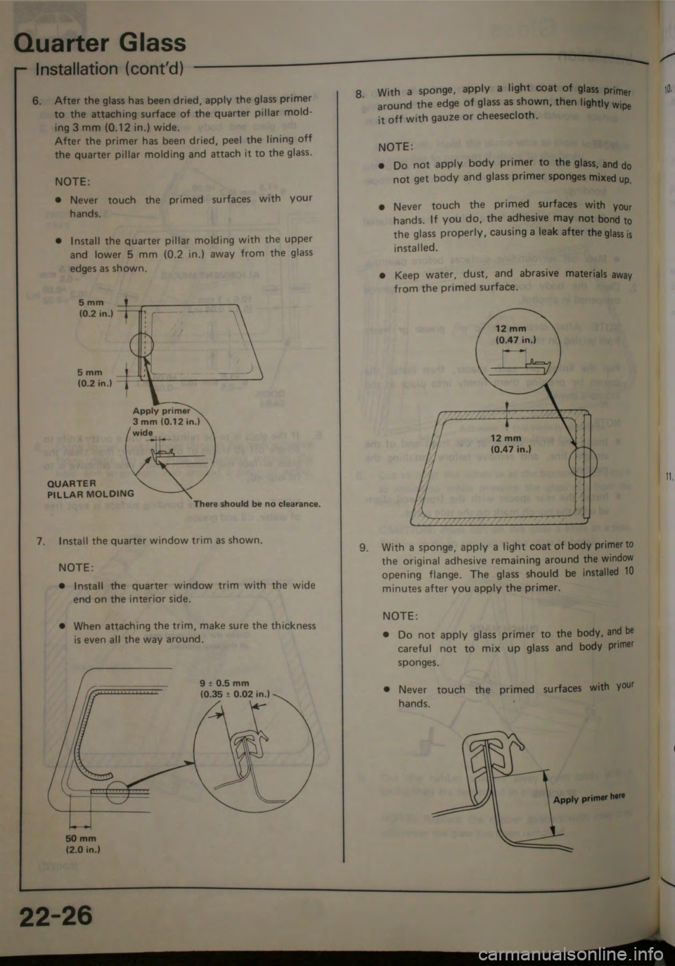 HONDA JAZZ 1983  Shop Manual 