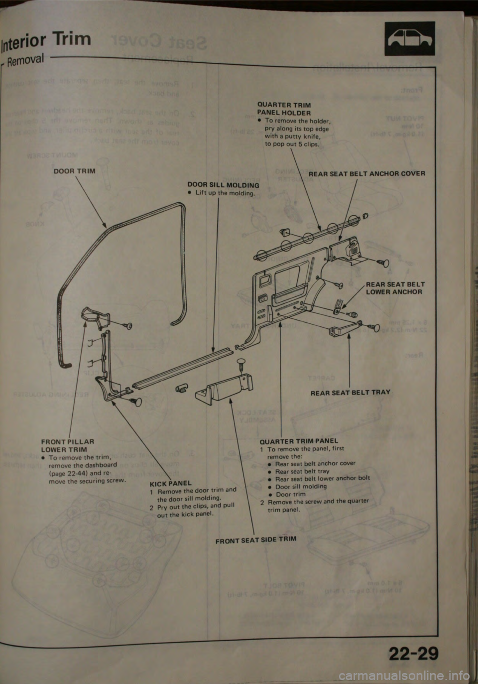 HONDA JAZZ 1983  Shop Manual 