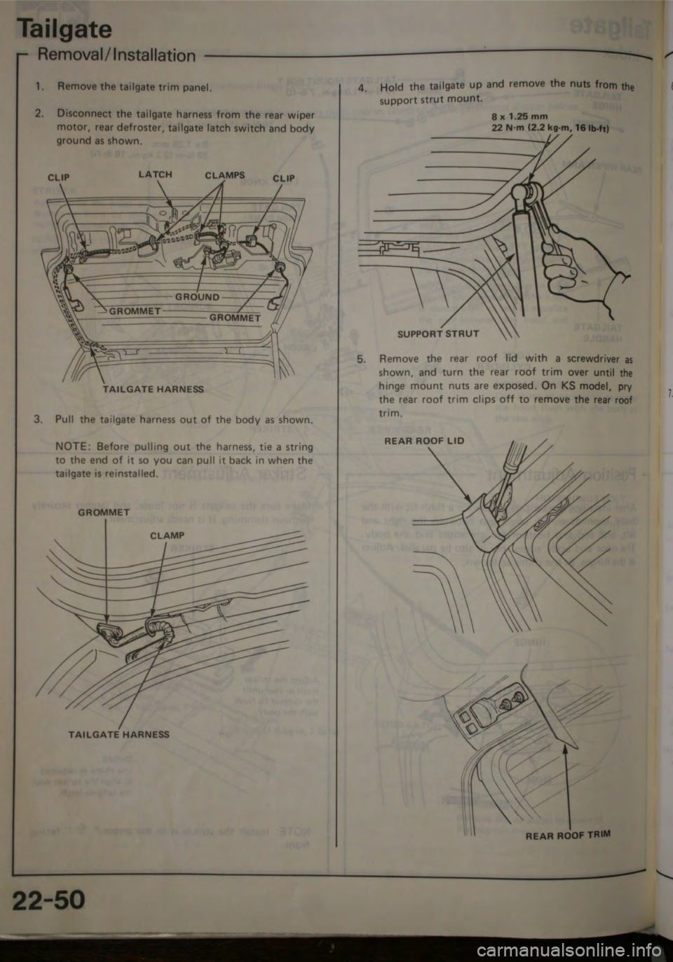 HONDA JAZZ 1983  Shop Manual 